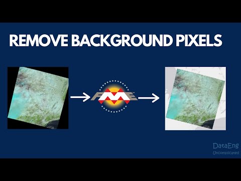 FME Desktop: Remove black background border pixels