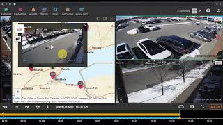 Cameras menu maps | 3dEYE Cloud Video Surveillance Platform old version