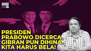 PRESIDEN PRABOWO DICERCA, GIBRAN PUN DIHINA, KITA HARUS BELA! I Logika Ade Armando