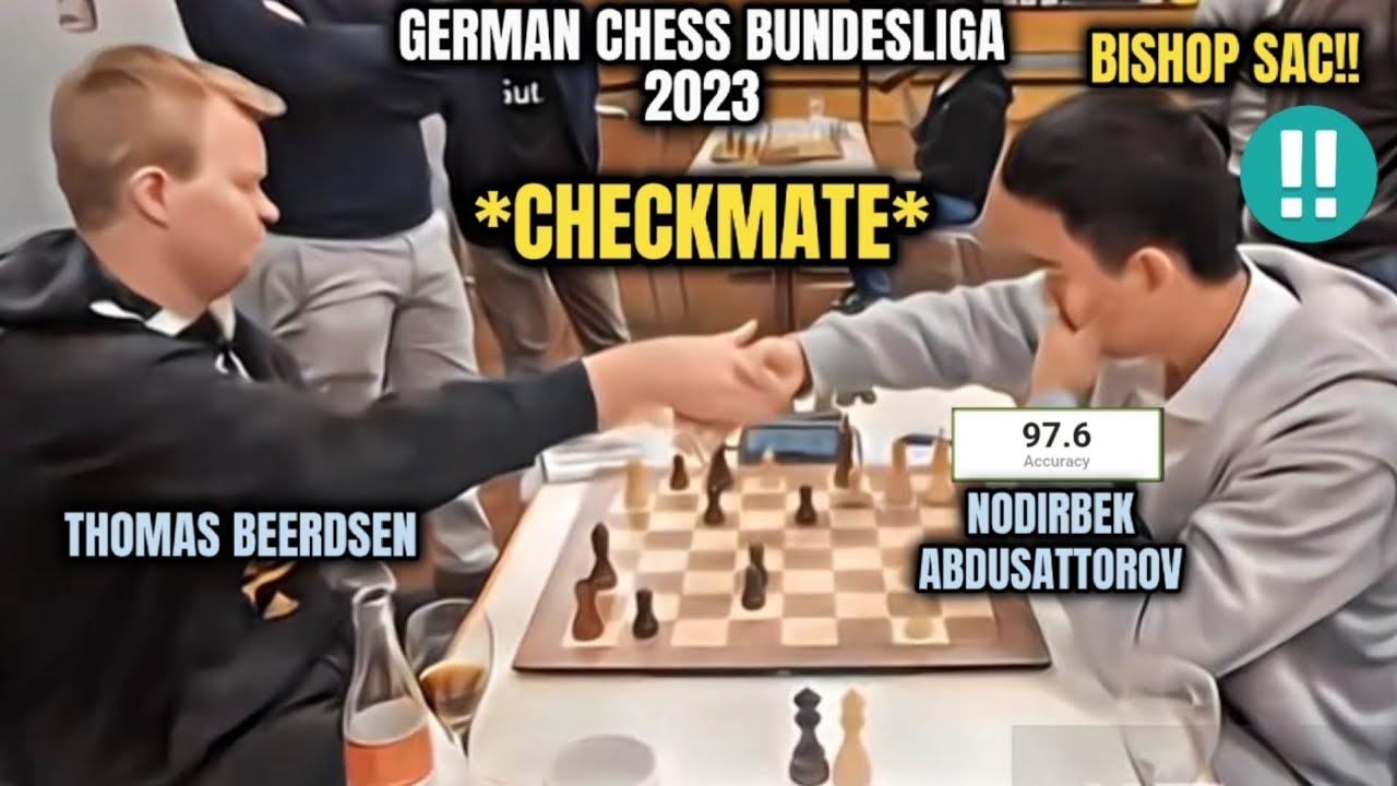 chess24.com on X: Abdusattorov scored a crushing attacking win in the  Chess Bundesliga today!  #c24live   / X