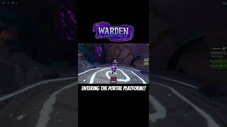 EARLY SNEAK PEEK!! ENTERING THE PORTAL PLATFORM!! #wardenrblx #creaturesofsonaria #roblox