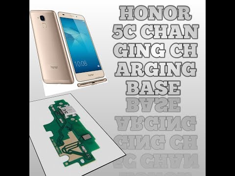 Honor 5c changing charging base step by step