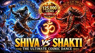🔥 Shiva vs Shakti | Cosmic Tandava of Shiva & Kali | Powerful Sanskrit Mantra Meditation ॐ