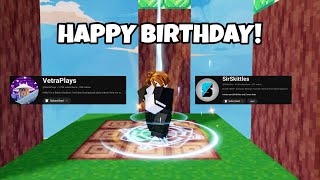 Happy Birthday And Roblox Bedwars