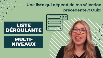 Apprends à créer des menus déroulants interactifs multi-niveaux dans Excel pour tout type de projet