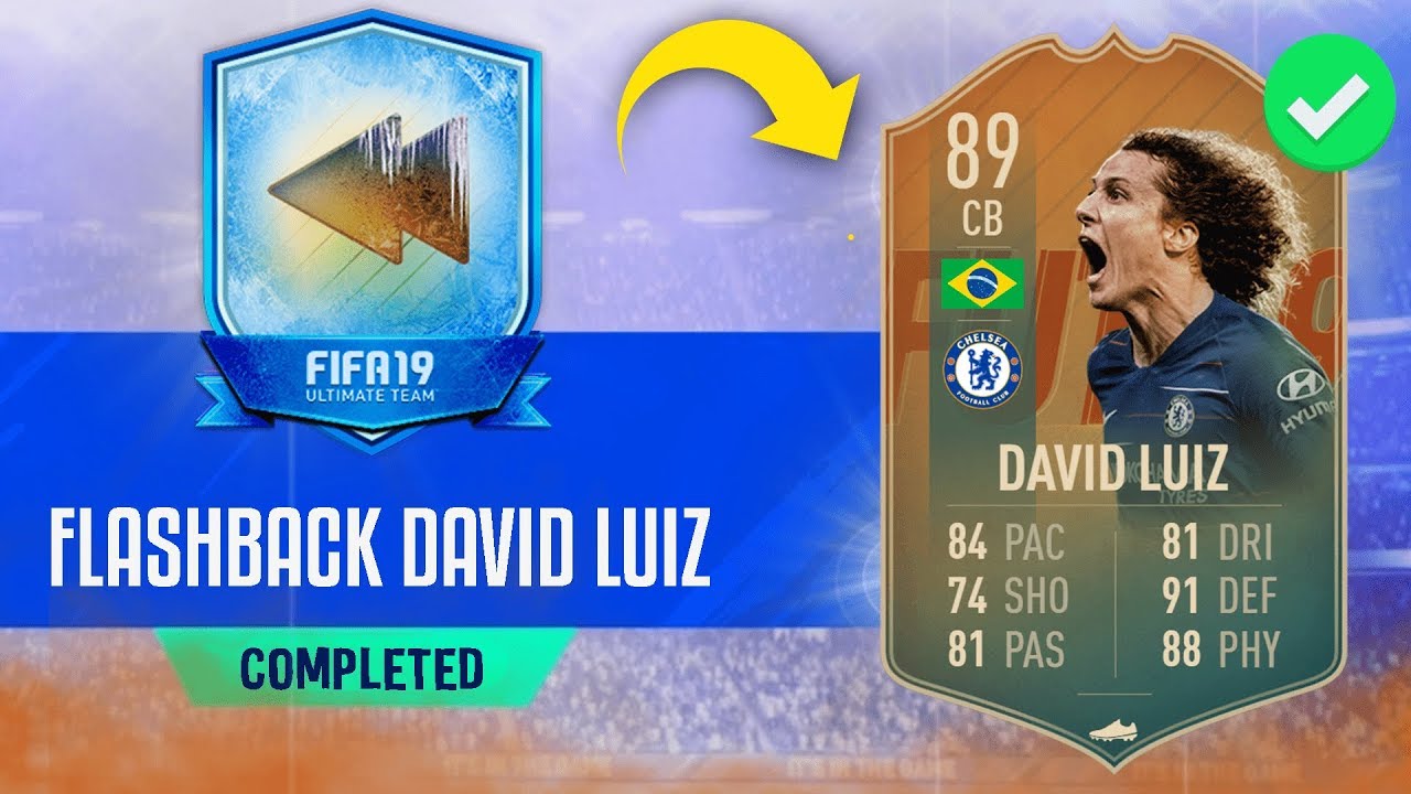 89 'FLASHBACK' DAVID LUIZ SBC CHEAPEST SOLUTION 