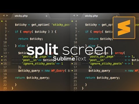 How to Enable Split-Screen in Sublime Text (in 2022)