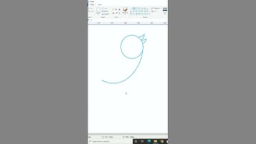 How to draw Twitter logo in Ms Paint #twitter #mspaint #shorts
