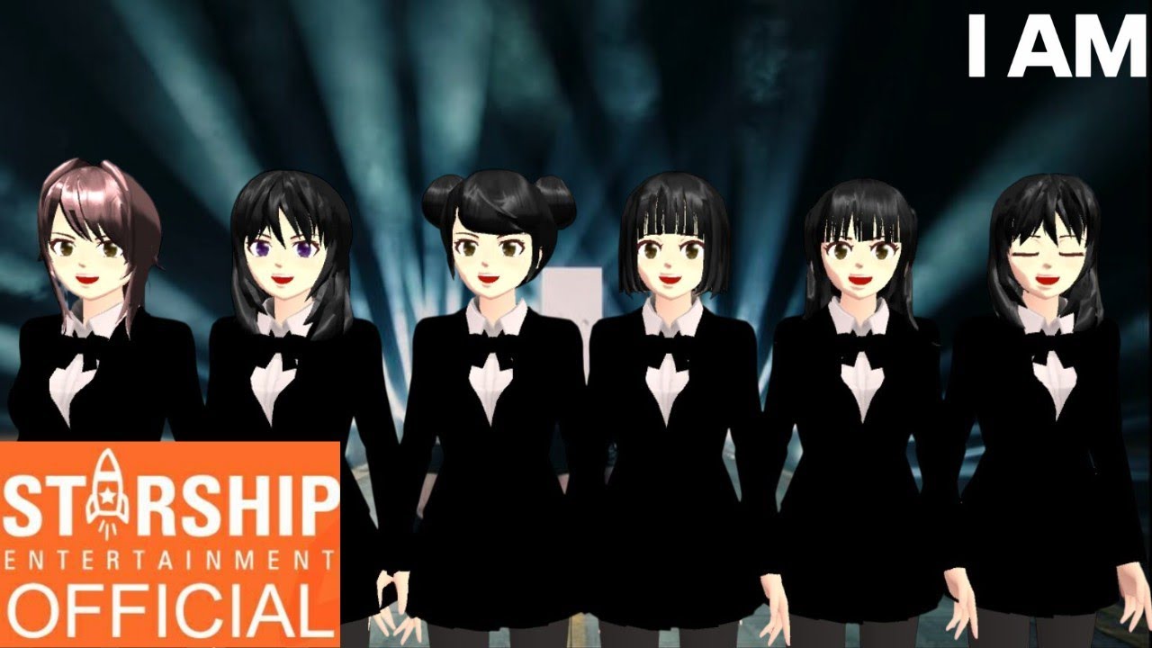 IVE - ' i am ' M\V . {Sakura School Simulator}.