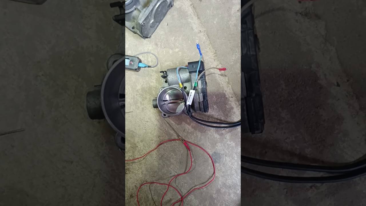 Проверк дроселя генератором шим сигнала (на столе)