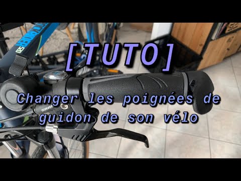 Vidéo: Comment retirer les poignées de guidon de vélo : 4 étapes (avec photos)