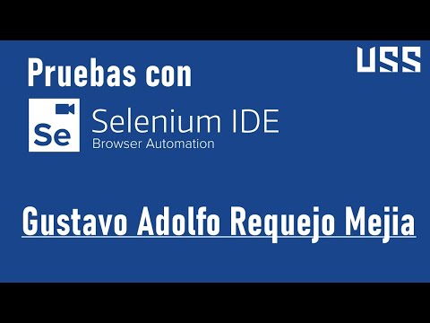 Pruebas con Selenium IDE