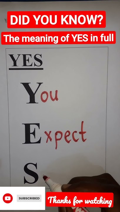 YES The Meaning Of YES In Full Learn Hidden Meanings And Some Writing yes-the-meaning-of-yes-in-full-learn-hidden-meanings-and-some-writing