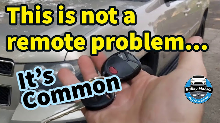 Remote start wont work check engine light on