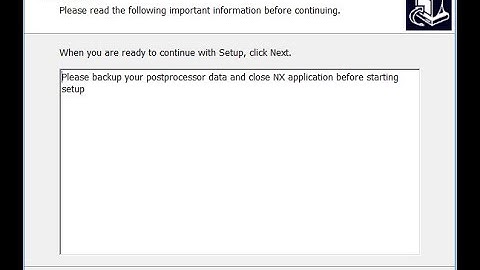 Siemens NX Postprocessor setup tutorial
