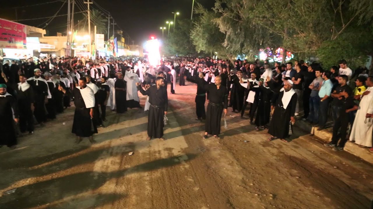 موكب شباب العزيزية ليلة العاشر مقطع رقم (1) 1437 هـــ