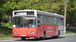 Город Владимир. Поездка на автобусе Мерседес по маршруту 3с