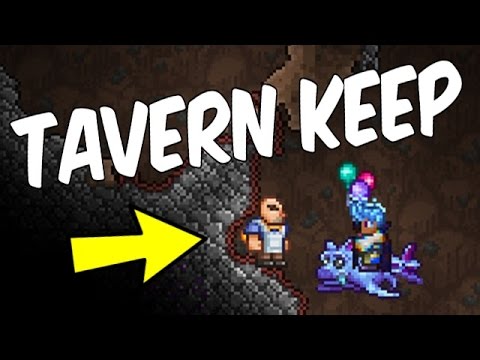 Terraria 1.3.4 Tavernkeep NPC! HOW TO FIND! | New NPC | New Event! | PC terraria journey's end