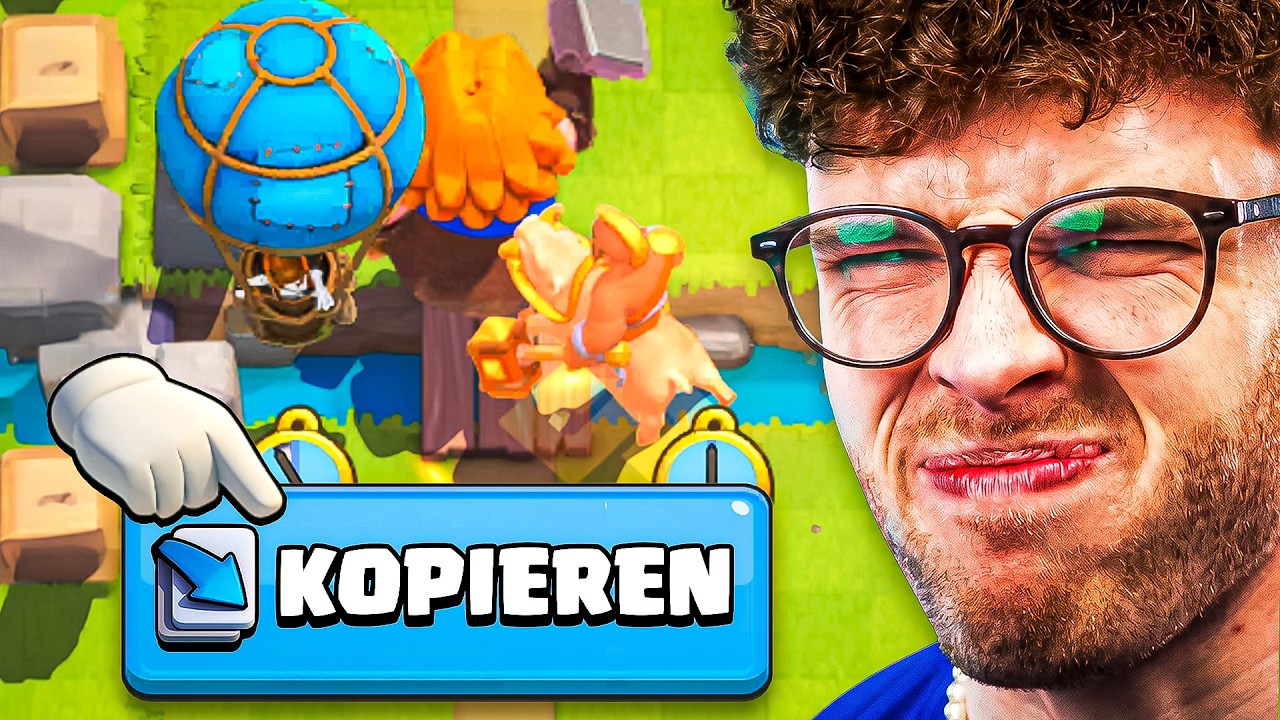 😱😫ICH KLAUE JEDES GEGNER-DECK bis zur HÖCHSTEN LIGA... (Katastrophe) | Clash Royale Deutsch