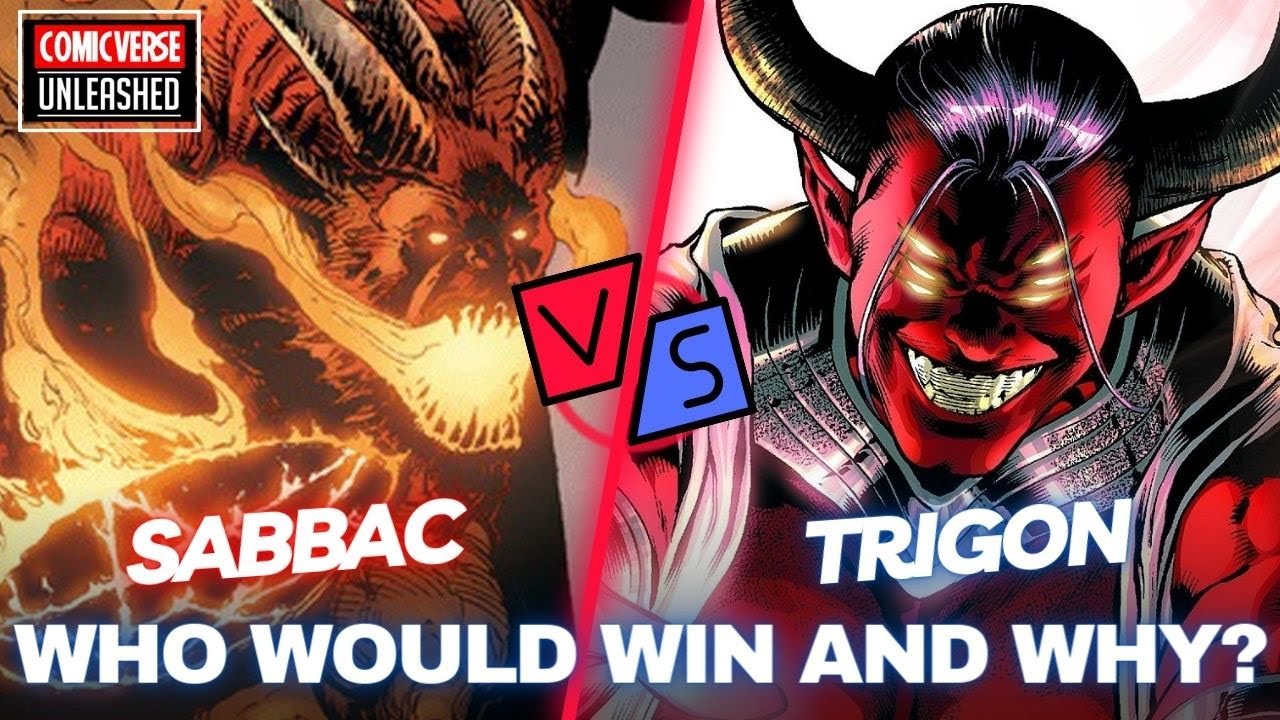 Sabbac vs. Trigon Battle of the DC Demons Who Would Emerge