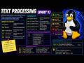 Text Processing Part 1: