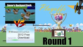 Gen1 Draft League - PLAYOFFS Round 1 - Eevee's Backyard Bash vs. Windows Live Essentials