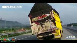 STORY WA #1 menit# truk Budak Rawit oleng