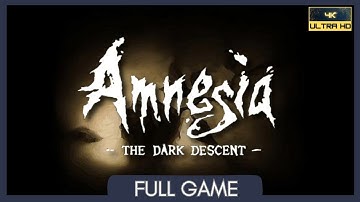 Amnesia: The Dark Descent | Full Game + All Endings | No Commentary | PS5 | 4K