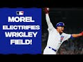 Pure electricity christopher morel blasts a walkoff homer for the chicago cubs