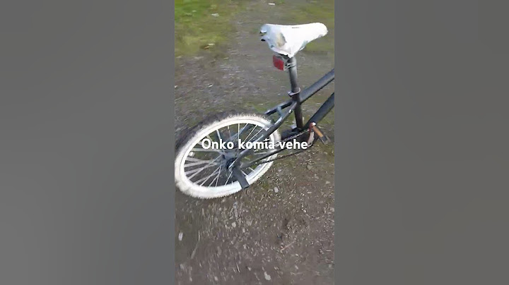 onko mun keula pyörän komea kommentoikaa