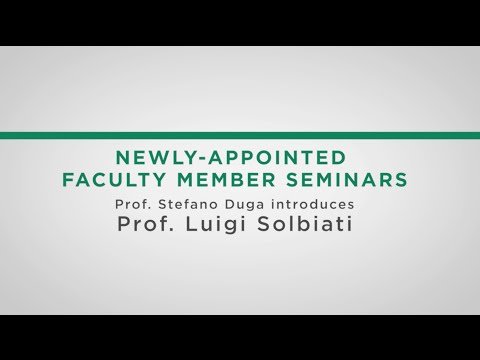 Prof. Luigi Solbiati - Imaging and ablative therapies into interventional oncology - Sept 14, 2015