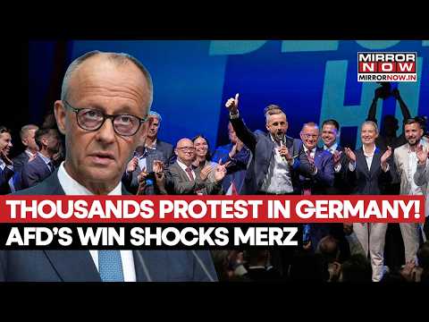 Merz ‘Shocked’ As AfD Scores Historic 44% Landslide, Thousands Protest Amid Political Upheaval