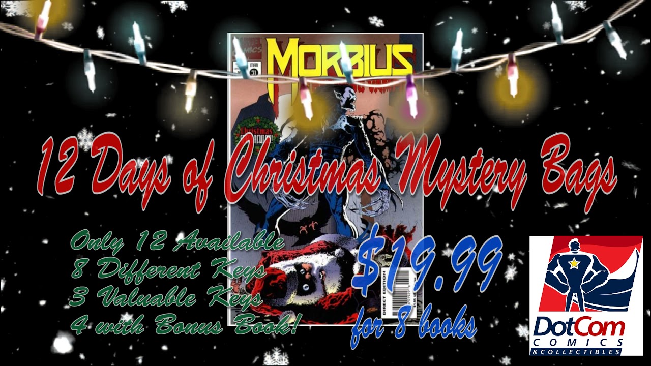 12 Days of Christmas Mystery Bags | SellMyComicBooks.com