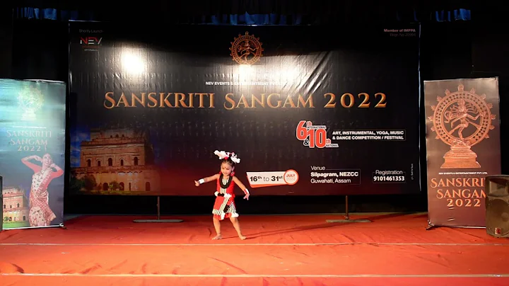 best award mila hai Guwahati dance competition mei...