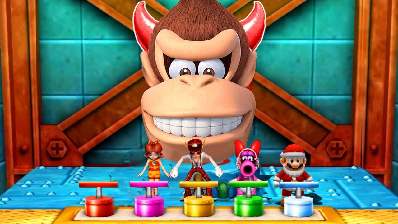 【マリオパーティ スーパースターズ】マリオ vs バード vs デイジー vs ワルイージ(COM最強マスター)