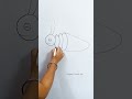 How to Draw an Ant 🐜 | Simple Drawing Tutorial #shortsfeed #shorts #art #drawing