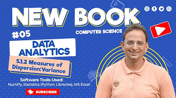 Measures of Dispersion: Variance | ICS 1st Year Computer New Book 2025 | ICS Computer Part-I