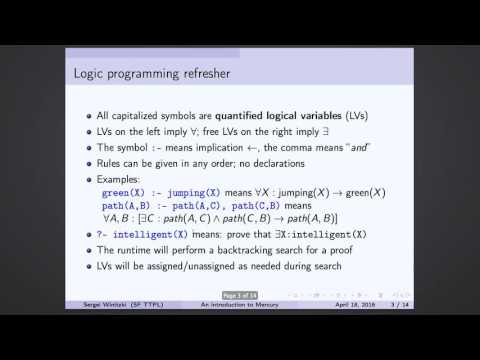 Functional and logic programming in Mercury