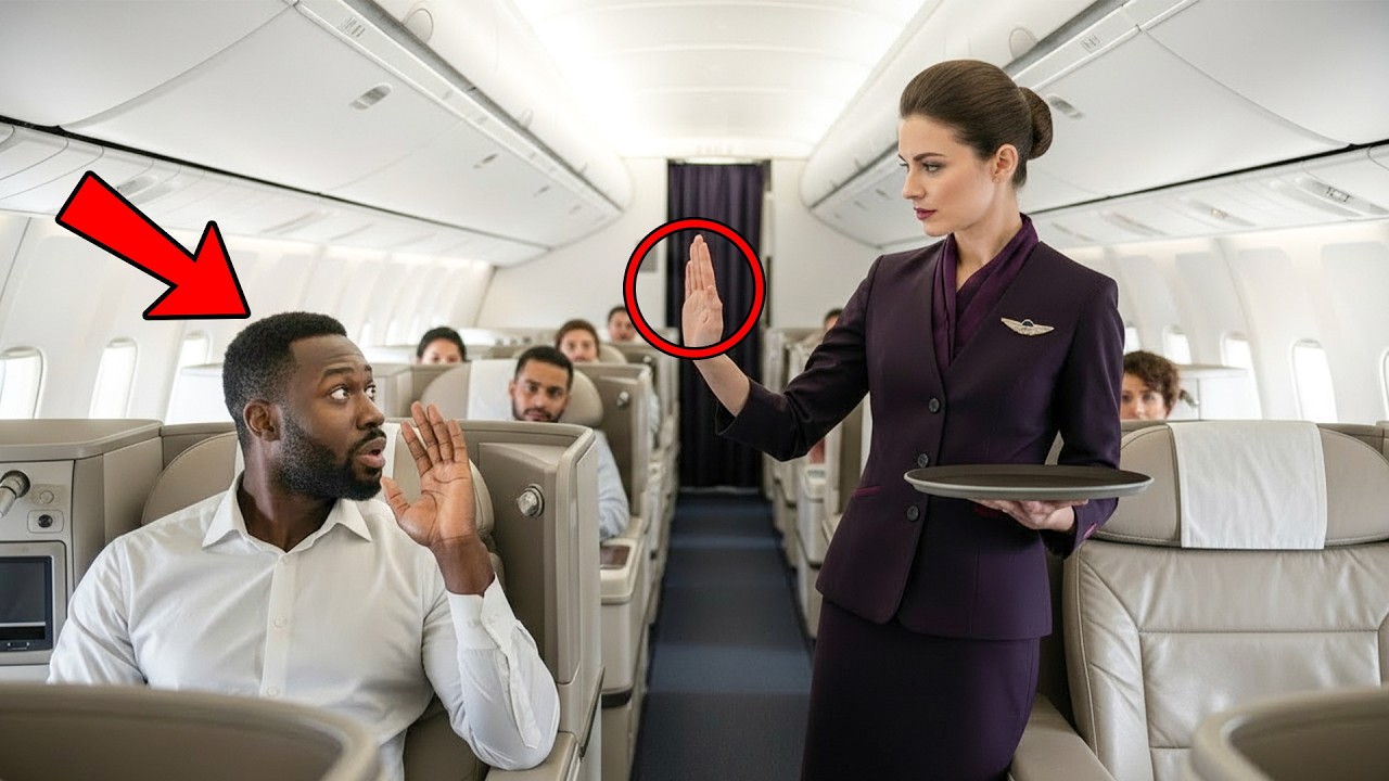 Black CEO Ignored in First Class — Quietly Destroys Entire Airline Team After Landing Instantly