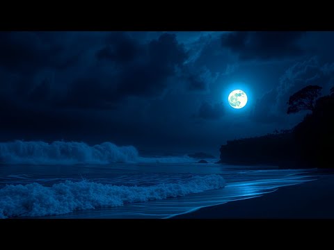 Midnight Sea Waves Relaxing Ocean Sounds For Sleeping And Quiet Night Meditation Midnight Sea Waves Relaxing Ocean Sounds For Sleeping And Quiet Night Meditation