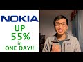 Nokia Stock JUMPING 55% in ONE DAY!! NOK Stock Analysis