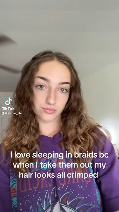  The trick for no frizz is products aka a hair oil and cream #braids # ...
