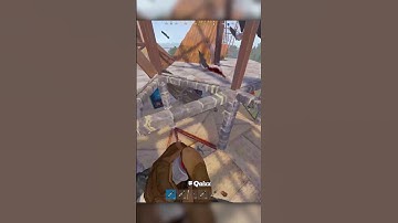 I Used Their MLRS Rockets on their Base #rust #shorts #qaixx