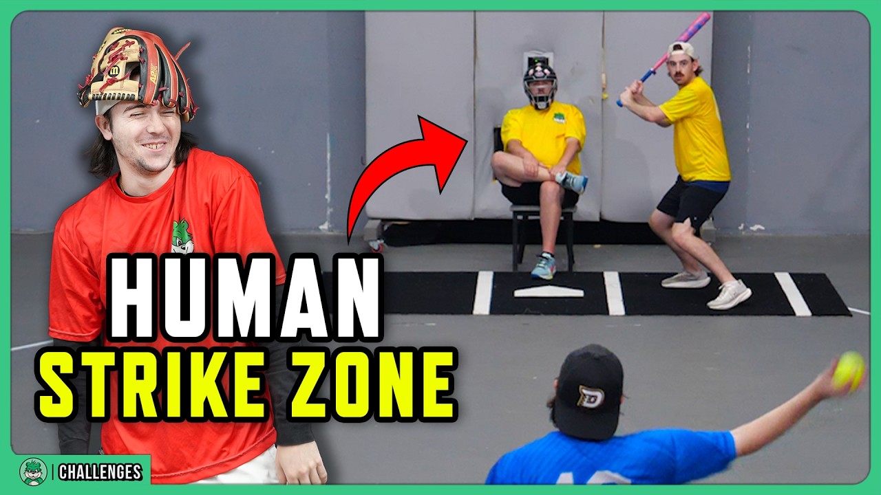 Human Strike Zone?! 1v1 Blitzball Gets Out of Control | Warehouse Challenges
