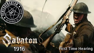 First Time Hearing - Sabaton - 1916 - Pentagenarian Veteran Reacts