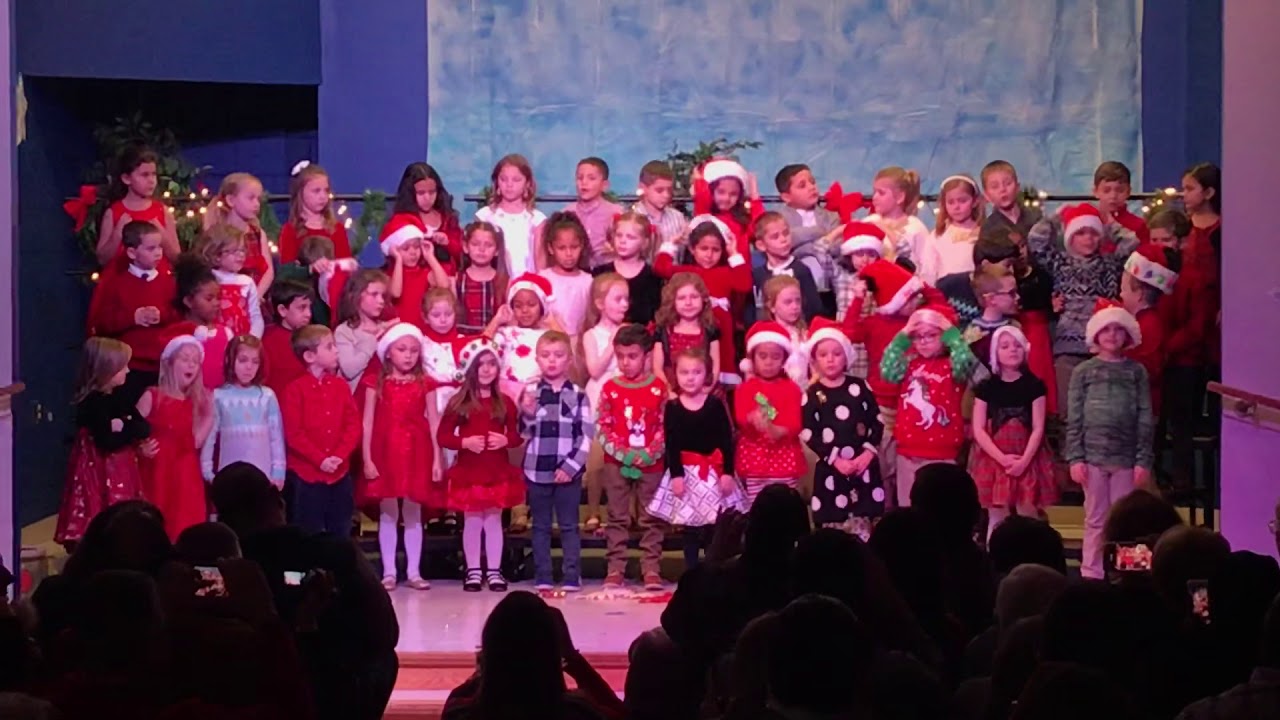 Kindergarten Christmas Songs 2018 SJTW YouTube