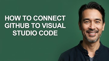 How to Connect Github to Visual Studio Code - KevinHowTo