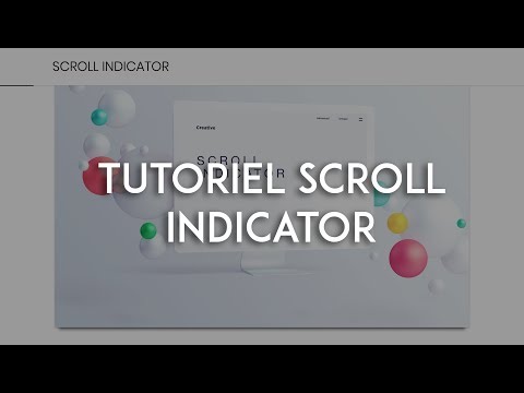 TUTORIEL - Scroll Indicator avec Jquery !!!