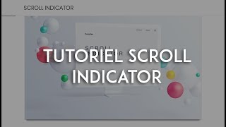 TUTORIEL - Scroll Indicator avec Jquery !!!