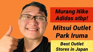 Mitsui Outlet Park Iruma City l Best Outlet Stores in Japan l Discounted Nike and Adidas shoes